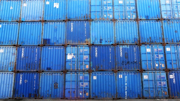 blue-containers